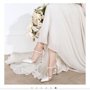 BENEDETTA IVORY SATIN Shoes size 38